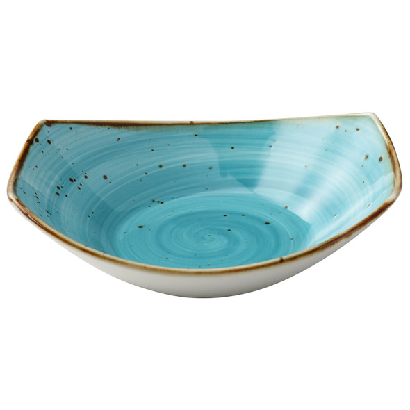 Yanco LY-309TQ Lyon Pasta/Salad Plate, 20 oz, Turquoise (24/Case)