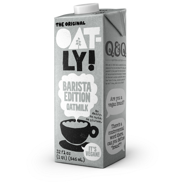 Oatly Barista Oat Milk, 1 Quart
