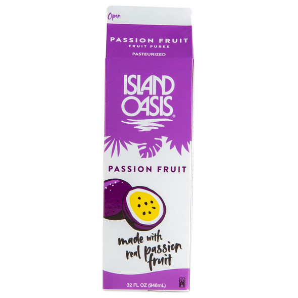 Island Oasis Passion Fruit Beverage Mix, 32 Fluid Ounce