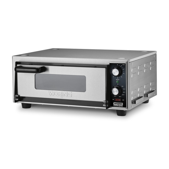 Waring WPO100 Countertop Electric Single Deck Pizza Oven, 23"W