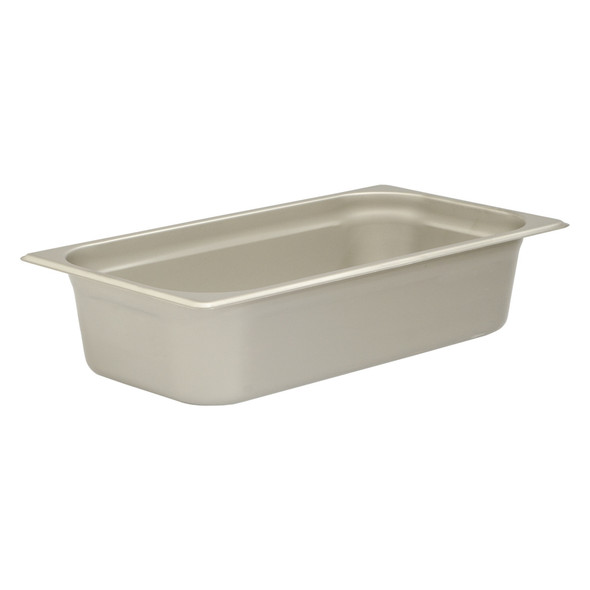 Browne 98134 Steam Table Pan, 1/3 size, 4" deep, 25 ga