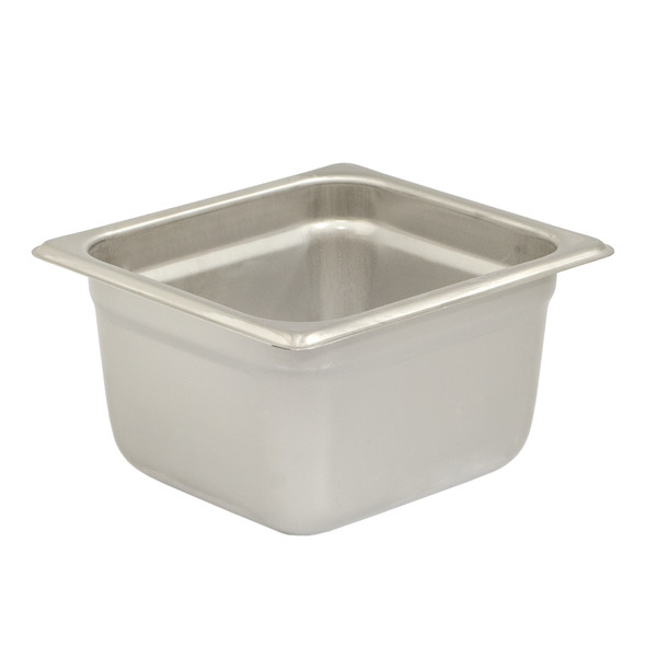 Browne 98164 Steam Table Pan, 1/6 size, 4" deep, 25 ga