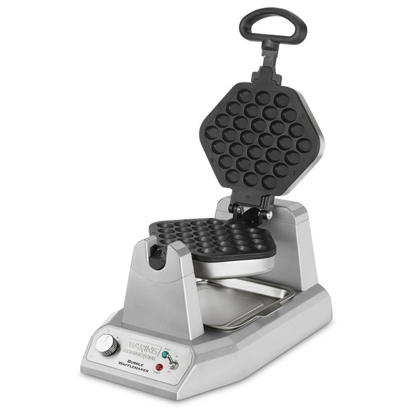 Waring WBW300X Bubble Waffle Maker, Single, Heavy Duty, 120v