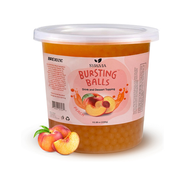 Syruvia BB- 5731 Popping Boba Mango Flavored, 7 LB