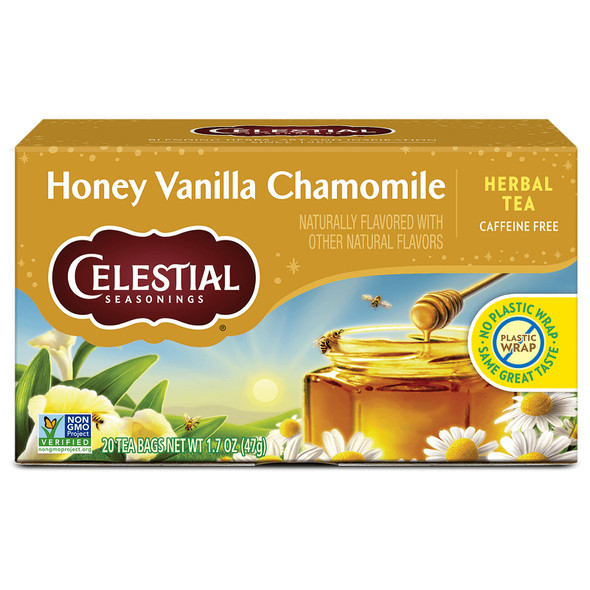 Celestial Seasonings Honey Vanilla Chamomile, 20 Count Celestial Seasonings Honey Vanilla Chamomile, 20 Count