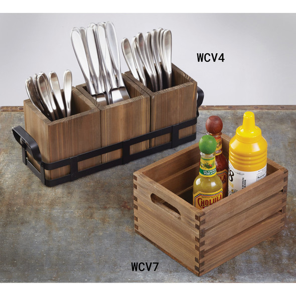 American Metalcraft WCV4 Box, 3-7/8"x3-7/8"x4-3/4", Square, Wood American Metalcraft WCV4 Box, 3-7/8"x3-7/8"x4-3/4", Square, Wood