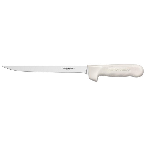 Dexter 10213 Fillet Knife, 8", High-carbon steel, White Handle