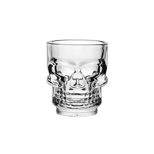 Hospitality Brands HG90206-012 Skull Shot Glass, 1.5 oz., (12/Case) Hospitality Brands HG90206-012 Skull Shot Glass, 1.5 oz., (12/Case)