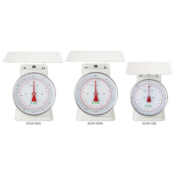 CAC SCM1-100N Mechanical Portion Control Scale, 100 LB