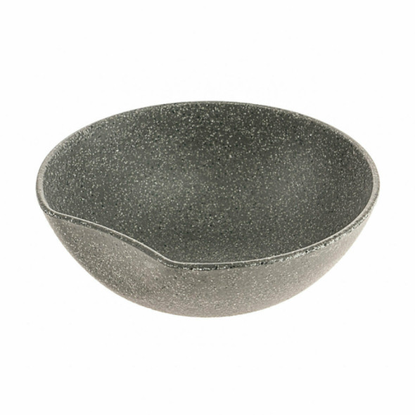 GET INF208 Cheforward Infuse Dented Bowl, 31-1/2 oz, Melamine, Gray