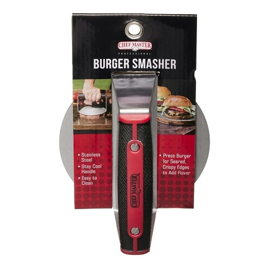 CHEFMASTER 90279 Burger Smasher, Stainless Steel