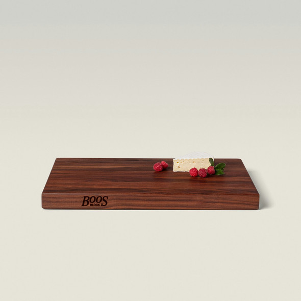 John Boos WAL-R01 Cutting Board, 18"x12"x1-1/2" thick, Black Walnut
