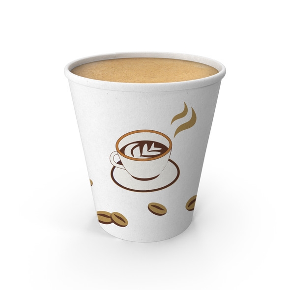 KING ZAK 00890 Paper Hot Cups, 8oz. (50/Pack)