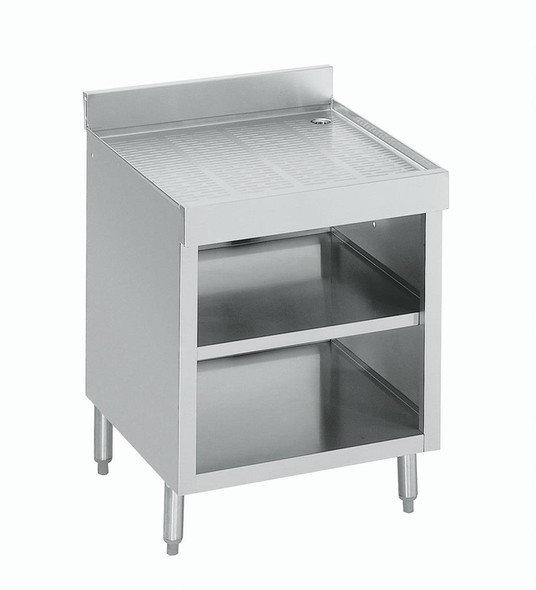Krowne 18-GSB3 Underbar Glass Rack Storage Unit, drainboard top, 24"W