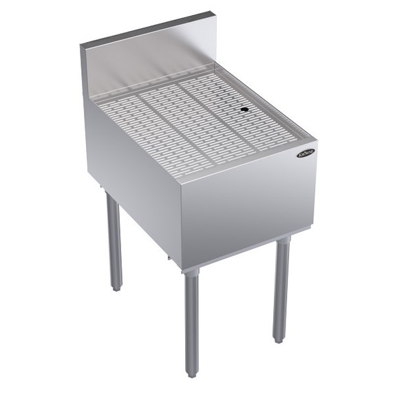 Krowne KR24-GS18 Underbar Drainboard, free standing, 18"W x 24"D