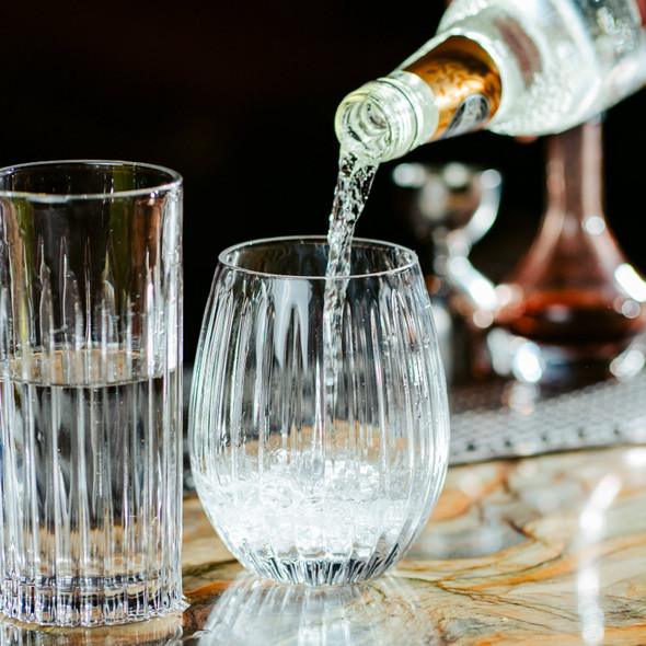 Hospitality Brands HG35786-012 Legend Stemless Glass, 16 oz., (12/Case)