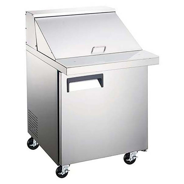 ADCRAFT GRSLM-1D Refrigerated Mega Top Salad/Sandwich Prep Table, 27-1/2"W