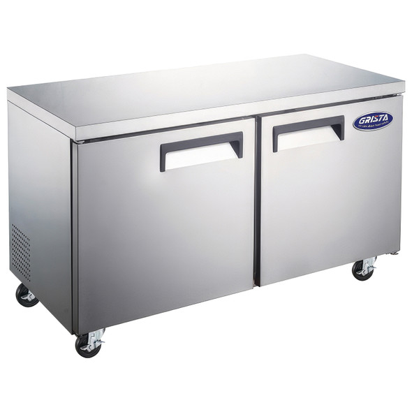 ADCRAFT GRUCRF-60 Undercounter Refrigerator, 2-Section, 60"W