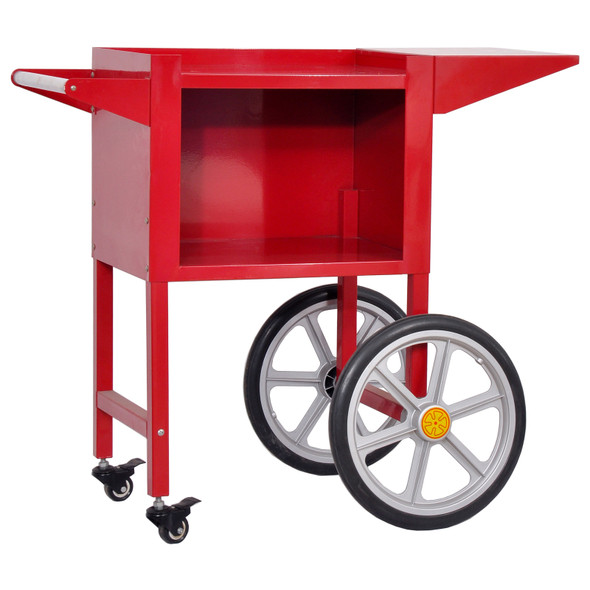 ADCRAFT PCM-8LC Popcorn Cart/Trolley, with 11" x -14-1/2" Side Shelf