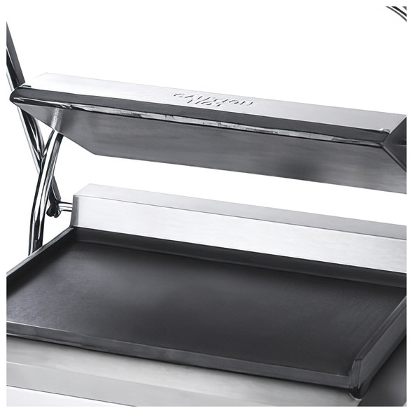 ADCRAFT SG-811E/F Panini Grill, Single, 13-1/4" x 9-14" Smooth Plate