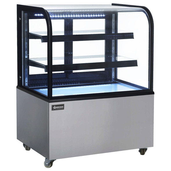 Omcan DS-CN-0270 Non-Refrigerated (Dry) Bakery Display Case