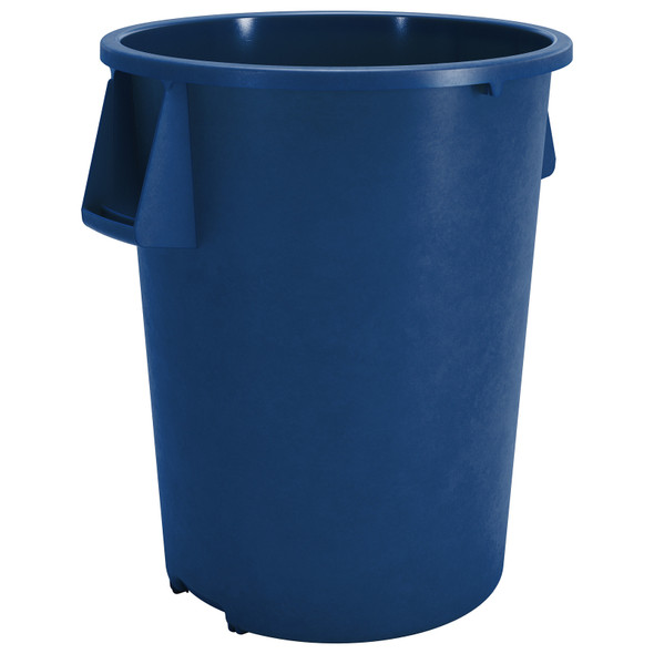 Carlisle 84102014 Bronco Waste Container, 20 gallon, Round, Blue