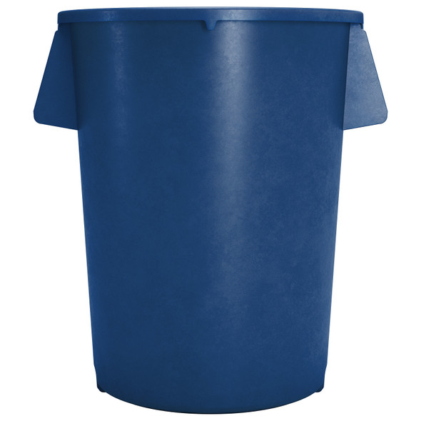 Carlisle 84102014 Bronco Waste Container, 20 gallon, Round, Blue