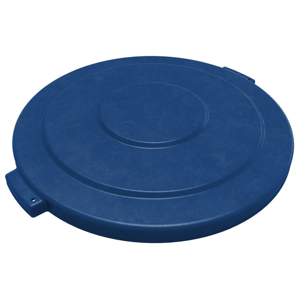Carlisle 84102114 Bronco Waste Container Lid, for 20 gallon, Blue