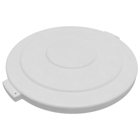 Carlisle 84105602 Bronco Waste Container Lid, for 55 gallon, White