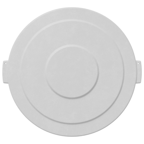 Carlisle 84105602 Bronco Waste Container Lid, for 55 gallon, White
