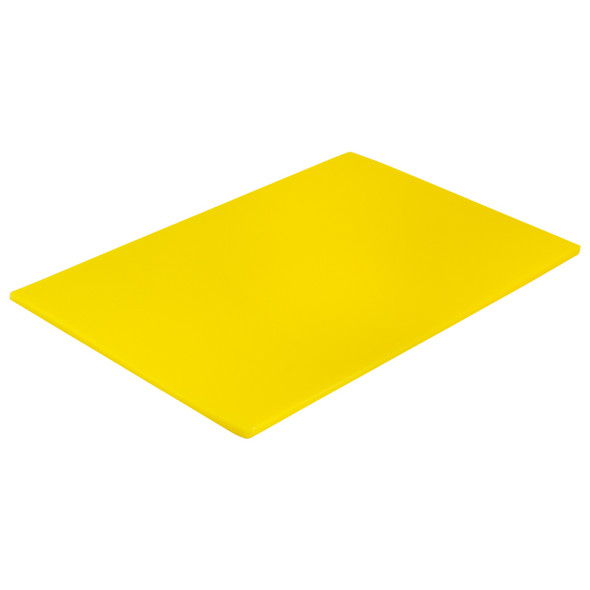 Browne 57361217 Cutting Board, 12" x 18" x 1/2", Yellow