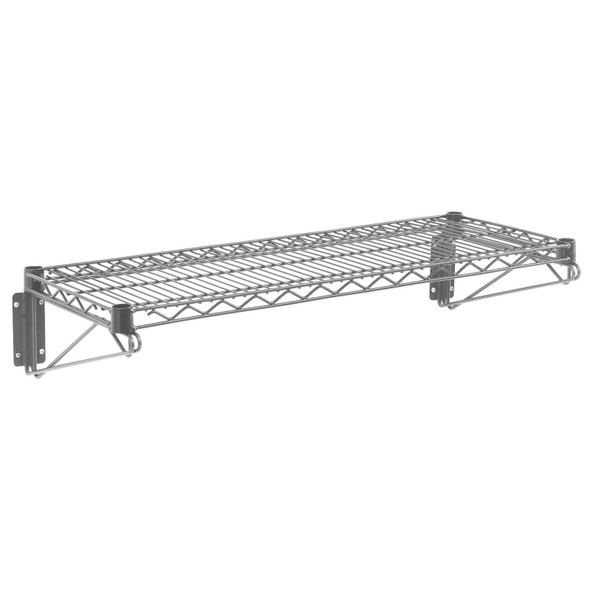 Olympic J1436WSG-SR Wall Mount Shelving Kit, (1) Grey 14" x 36" & (2) bracket