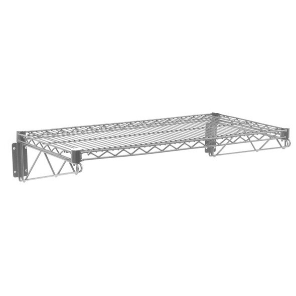 Olympic J1836WSG-SR Wall Mount Shelving Kit, (1) Grey 18" x 36" & (2) bracket