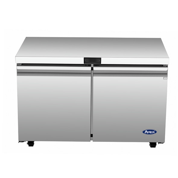 Atosa AUF60SD Undercounter Freezer, Reach-in, Two-section, 60"