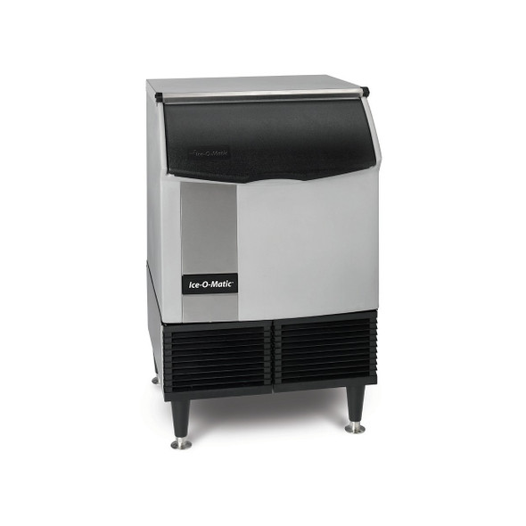 Ice-O-Matic ICEU220HW Self Contained Water-Cooled Half Cube Ice Machine, 193 lb, 115V