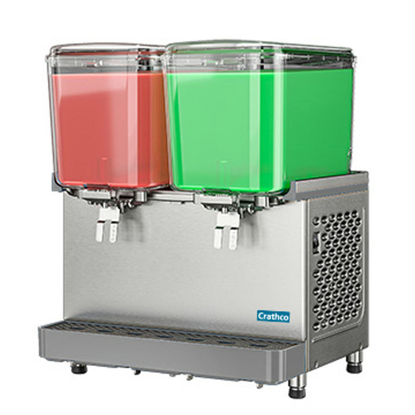 Crathco D15-3 Classic Bubblers Premix Cold Beverage Dispenser, One
