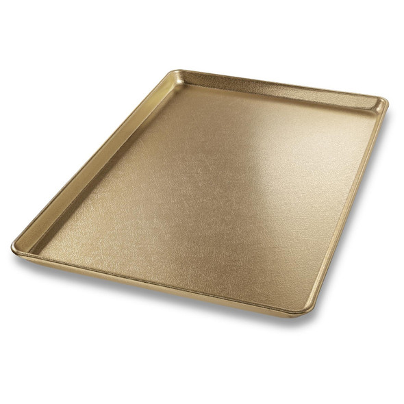 Chicago Metallic 40915 Display Pan, Full-size, Gold, Aluminum, 16 Gauge