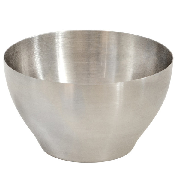 Browne 515066 Fry Cup, 13.5 oz., 2.75", Round, Stainless Steel