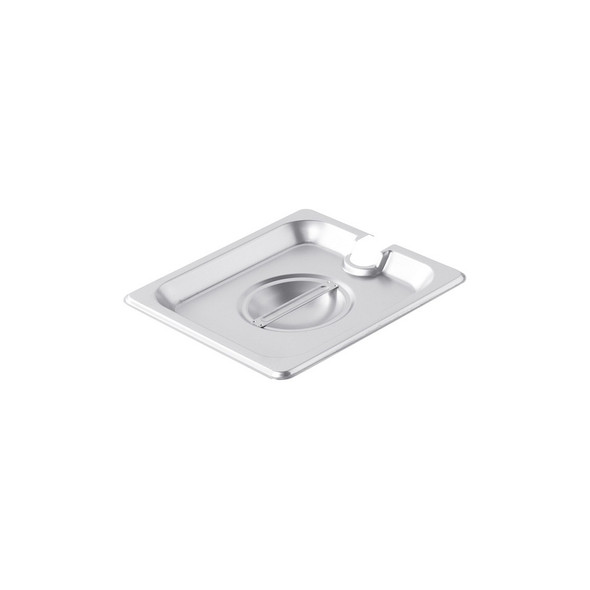 CAC SPCN-S Steam Pan Cover, 1/6 CAC, Notched