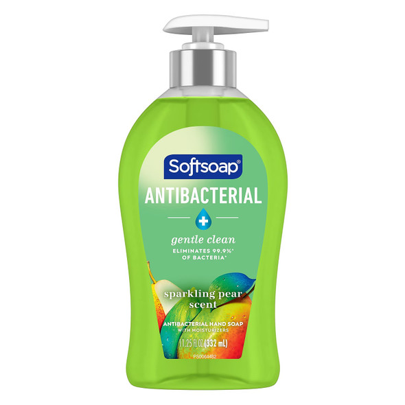 Softsoap Antibacterial Handwash Sparkling Pear, 11.25 oz