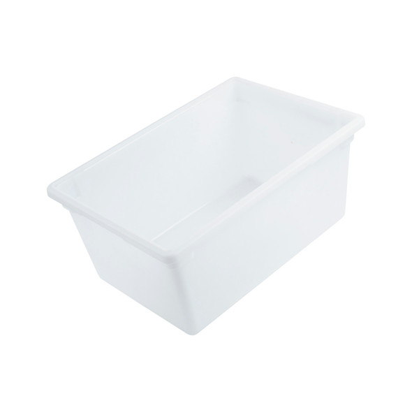 CAC FS4F-15W Food Storage Box, Full Size 18" x 26" x 15", White, 22 Gallon