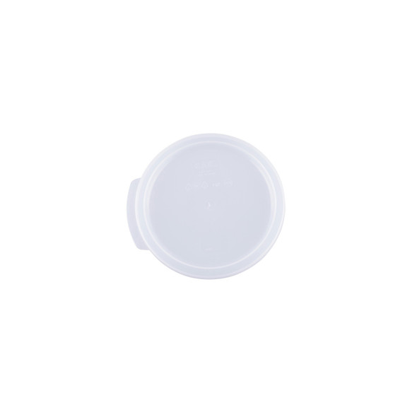 CAC FS2R-1CV-T Container Cover, for 1 QT, Round, Translucent