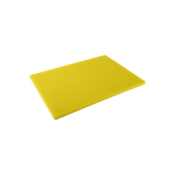 CAC CBPH-1824Y Cutting Board, 24" x 18", 1/2" Thick, Yellow