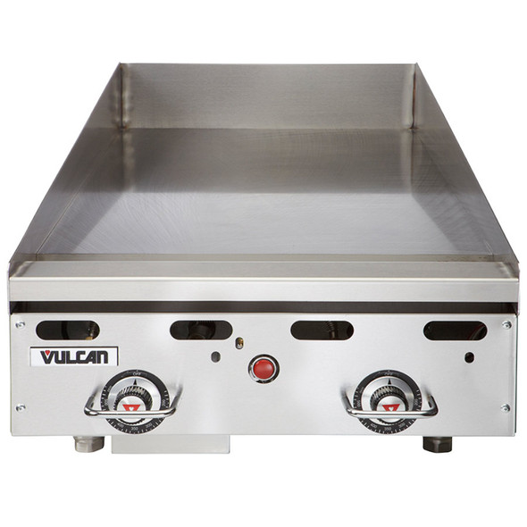 Vulcan MSA24-102 MSA Series Propane Gas Countertop Griddle - Heavy Duty, 54,000 BTU
