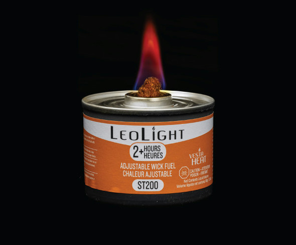PICO ST600 LeoLight Chafing Fuel, 6 Hours, Orange Stem Top Wick