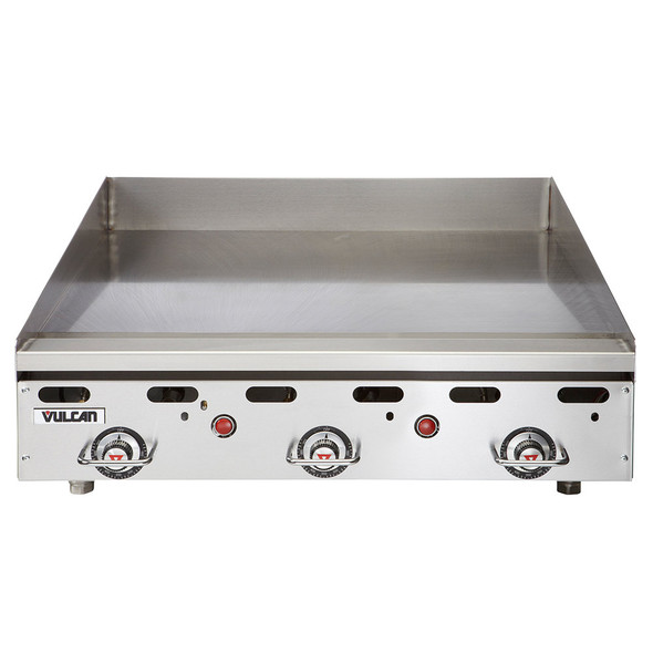 Vulcan MSA36-102 MSA Series Propane Gas Countertop Griddle - Heavy Duty, 81,000 BTU