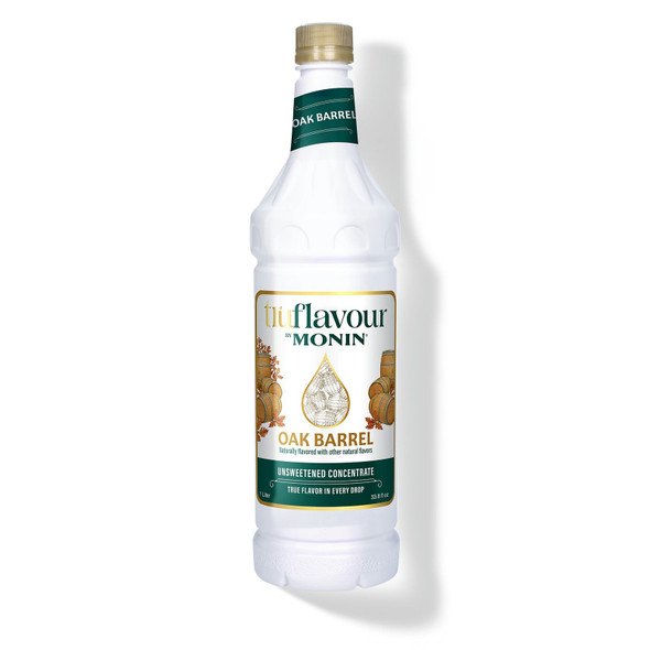 Monin Truflavour Oak Barrel Syrup, 1 Liter