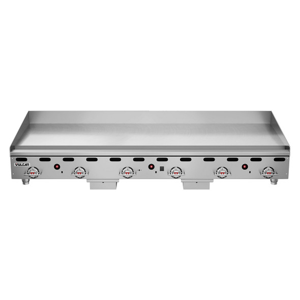 Vulcan MSA72-102 MSA Series Propane Gas Countertop Griddle - Heavy Duty, 162,000 BTU