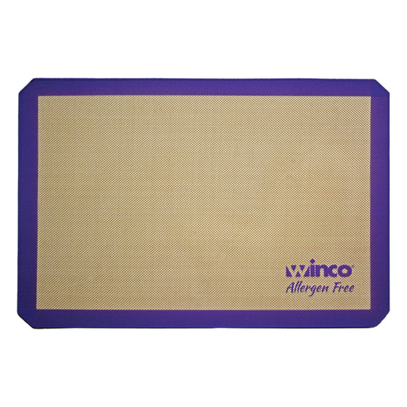 Winco SBS-24PP Baking Mat, Full Size, Allergen Free, Purple