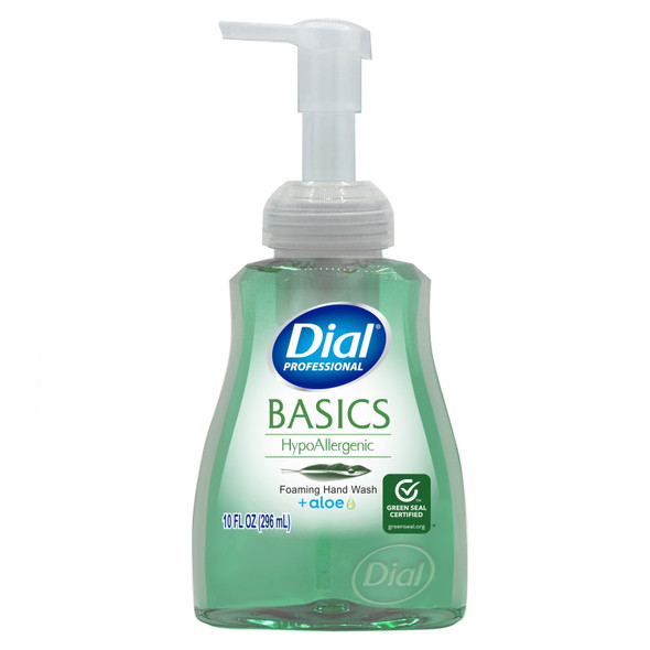 Dial Professional Basics Hypoallergenic Foaming Hand Wash 10 oz